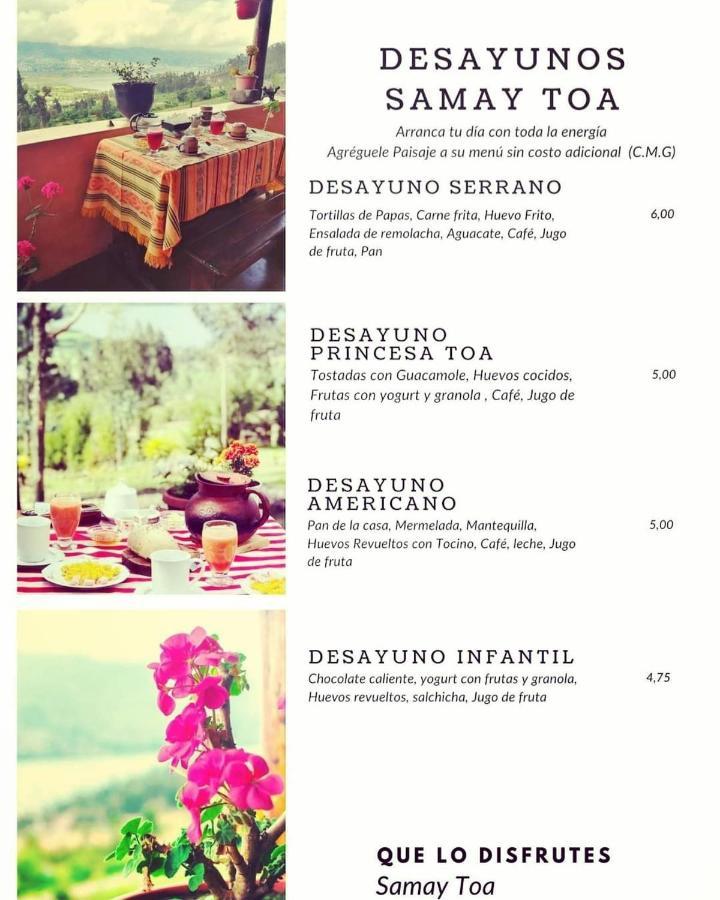 Hotel Samay Toa Otavalo Zewnętrze zdjęcie